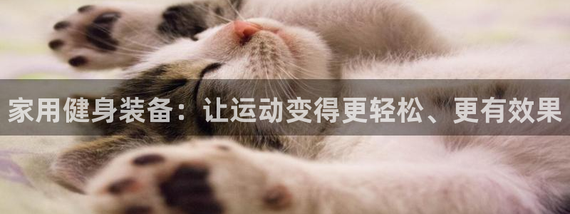 九游体育官方正版app娱乐首页网站大全：家用健身装备：让运动
